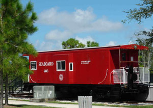 Venice Train Depot historic Train